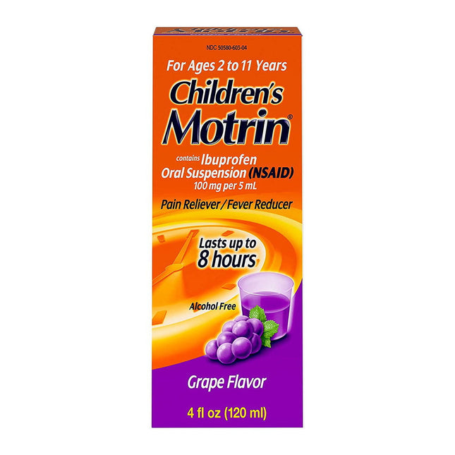 Children's Motrin® Oral Suspension 4 fl oz (120 mL)