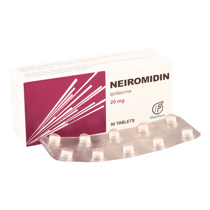 Neiromidin 20 mg, 50 tabs