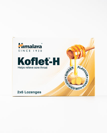 Koflet -H Himalaya Honeycomb with Ginger Lozenges, 12 ct
