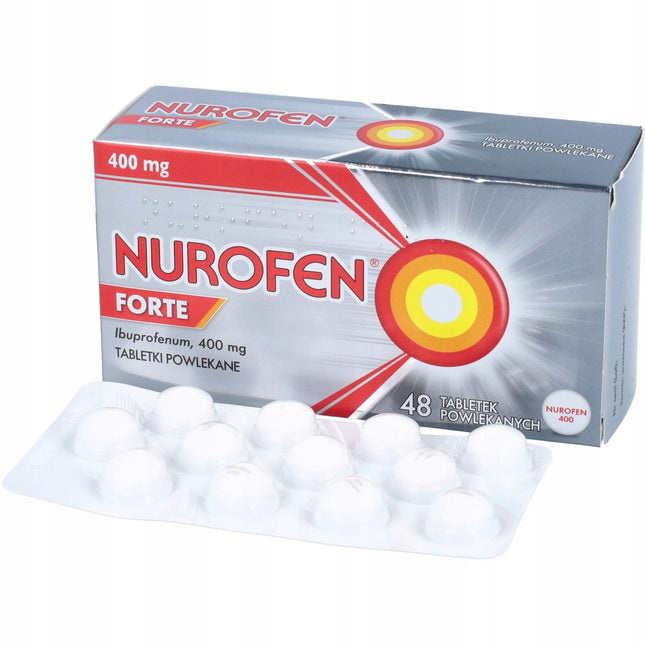 NUROFEN® Ibuprofen 400 mg for headaches 24 - 48 tablets (нурофен)