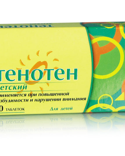 Tenoten Kids Homeopathic tabs, 40 ct