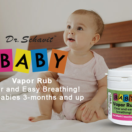 Dr. Schavit Baby Vapor Rub, 50 gm