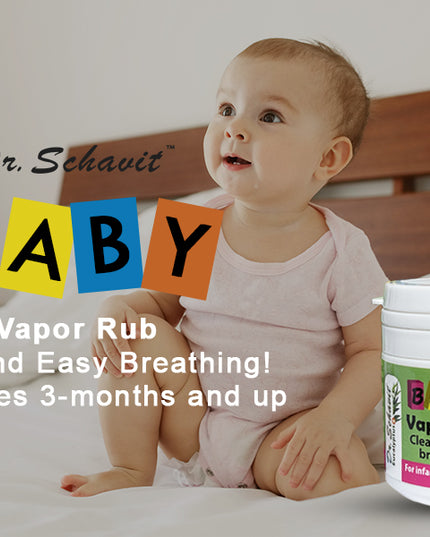 Dr. Schavit Baby Vapor Rub, 50 gm