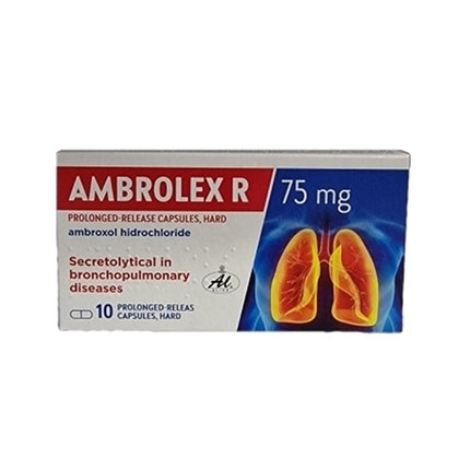 Ambrolex R 75 mg prolonged-release capsules, 10 ct
