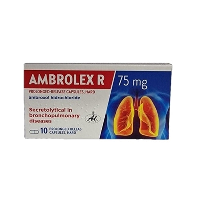 Ambrolex R 75 mg prolonged-release capsules, 10 ct