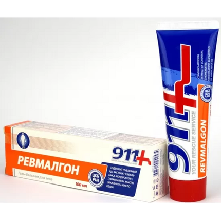 911 Revmalgon Gel: Ease Muscle Tension & Discomfort, 100 ml