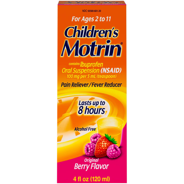 Children's Motrin® Oral Suspension 4 fl oz (120 mL)