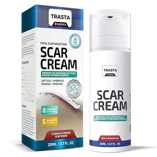 Silicone Scar Cream for Surgical and Bug Bite Scar Remover 0.7 Fl Oz