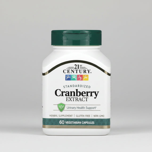 21st Century Cranberry Extract Capsules are formulated to support urinary tract health and provide antioxidant protection. Cranberry has long been used as a nutritional supplement to help maintain urinary tract wellness and support overall health. 
