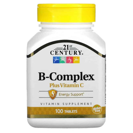 21st century b complex, b complex plus vitamin c, vitamin b complex, vitamin c supplement, energy support, nervous system support, immune support, b vitamins, daily vitamin supplement, metabolism support, витаминный комплекс b, витамины группы b, витамин c, энергетическая поддержка, поддержка нервной системы, иммунная поддержка, витаминная добавка, ежедневные витамины, обмен веществ, комплекс витаминов, complejo vitamina b, complejo b con vitamina c, vitaminas del grupo b, vitamina c, apoyo energético, apoy