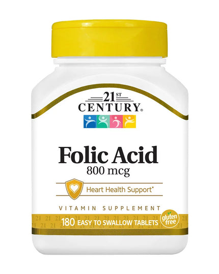 21st century folic acid, folic acid 800 mcg, vitamin b9, folate supplement, heart health support, prenatal vitamin support, red blood cell support, folic acid tablets, daily folate supplement, nutritional support, easy to swallow tablets, vitamin b supplement, фолиевая кислота, витамин b9, фолат, фолиевая кислота 800 мкг, поддержка сердца, поддержка беременности, образование эритроцитов, витамин для женщин, фолатная добавка, здоровье крови, пищевая добавка, ácido fólico, vitamina b9, suplemento de folato, á