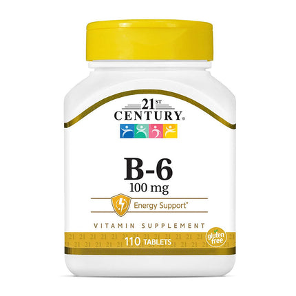 21st century vitamin b6, vitamin b6 100 mg, pyridoxine hydrochloride, vitamin b6 tablets, b6 supplement, nervous system support, energy metabolism, immune support, vitamin supplement, daily wellness, витамин b6, пиридоксин, витамин b6 100 мг, пиридоксин гидрохлорид, витамин b6 таблетки, поддержка нервной системы, энергетический обмен, иммунная поддержка, витаминная добавка, витамины группы b, vitamina b6, piridoxina, vitamina b6 100 mg, clorhidrato de piridoxina, suplemento de vitamina b6, apoyo al sistema 