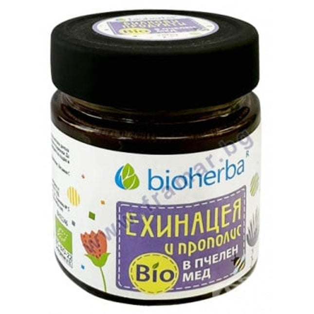 BIOHERBA ECHINACEA AND PROPOLIS IN BIO HONEY 280GR