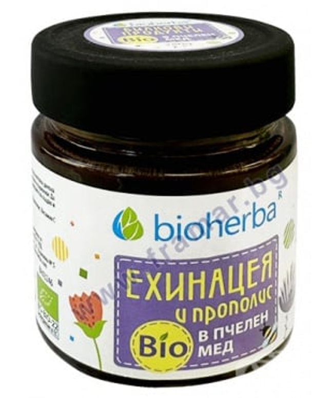 BIOHERBA ECHINACEA AND PROPOLIS IN BIO HONEY 280GR