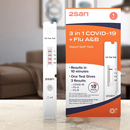 2San, 2San 3 in 1 Test, COVID Test, Flu Test, Influenza A Test, Influenza B Test, COVID 19 Antigen Test, Rapid Self Test, Home Diagnostic Test, Respiratory Infection Test, Nasal Swab Test, At Home COVID Test, At Home Flu Test, Family Health, Travel Health, Rapid Antigen Test, Health Monitoring, COVID Flu Combo Test, Diagnostic Test, Wellness Essentials, Тест На COVID, Тест На Грипп, Комбинированный Тест, Экспресс Тест, Тест На Коронавирус, Тест На Грипп А, Тест На Грипп B, Домашний Тест, Диагностика Дома, P