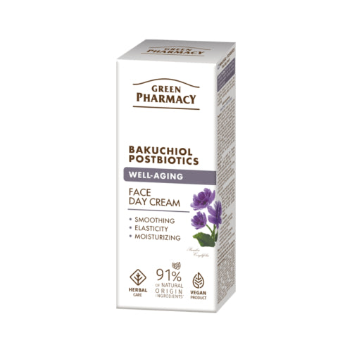Green Pharmacy Anti-aging day cream - Backuchiol + Postbiotics