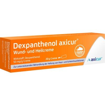 DEXPANTHENOL axicur® Wound and Healing Cream – 20–50 g