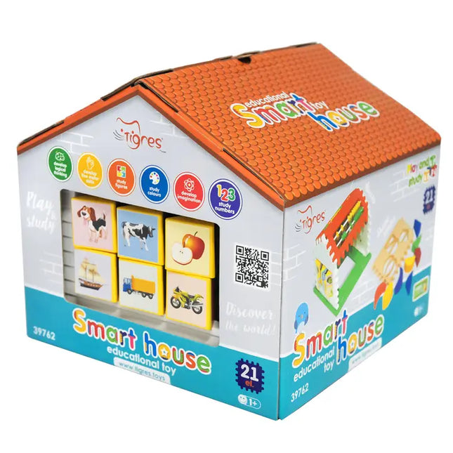 Toy Sorter Smart House 21 el in a Box