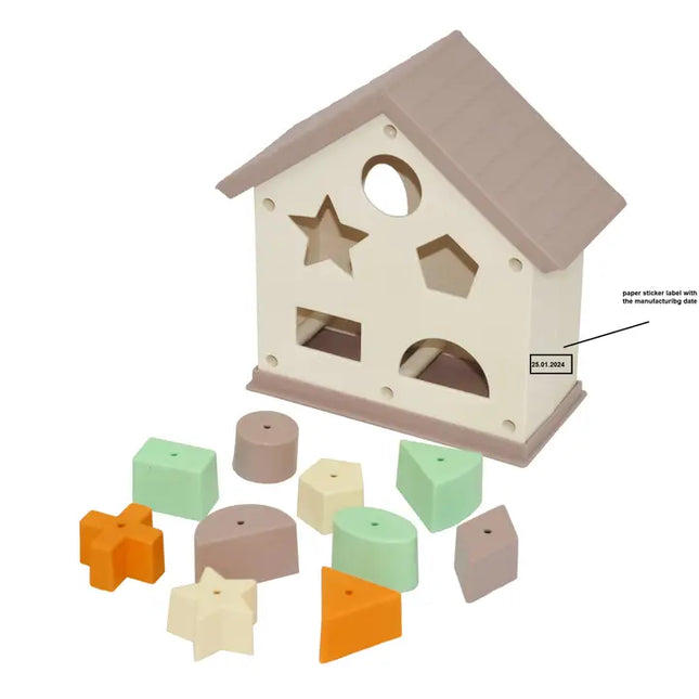 Eco Shape Sorter Magic House, Elfiki