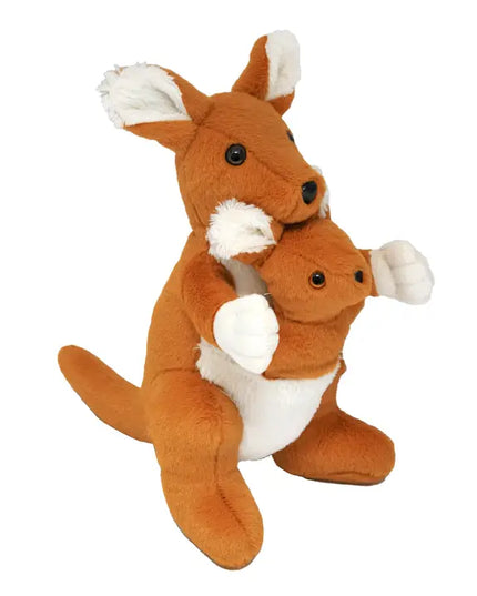 Toy Kangaroo with Baby, Plush Toy, Tigres