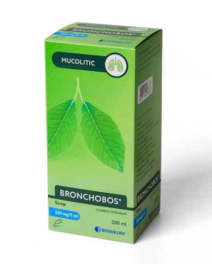 Bronchobos Syrup 125 mg/5 mL or 250 mg/5 mL – 200 mL