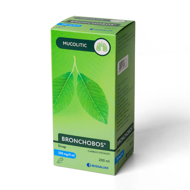 Bronchobos Syrup 125 mg/5 mL or 250 mg/5 mL – 200 mL