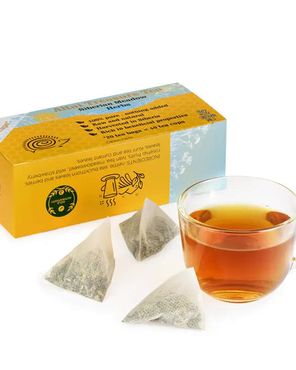 Siberian Wild Altai Treasure Tea - 20 Large Tea Bags Siberian Meadow Herbs