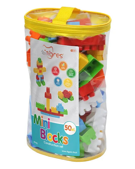 Construction Set "Mini Blocks" 50 el, Tigres