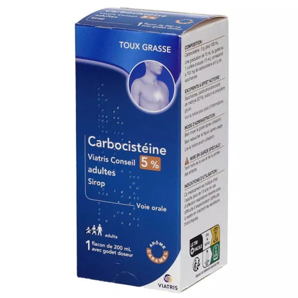 Carbocysteine 5% Adult Sugar Free 200 ml