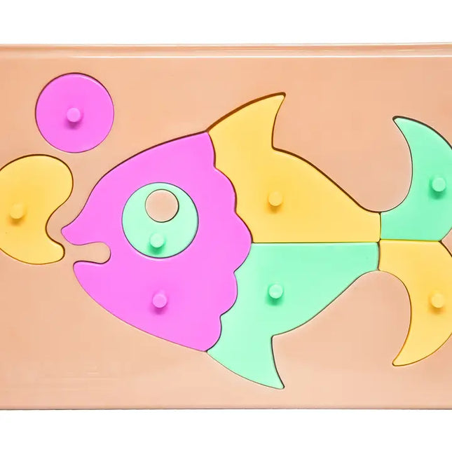 ELFIKI Baby Puzzles Eco Toy | BIO-Based Educational Puzzle for Toddlers 1+