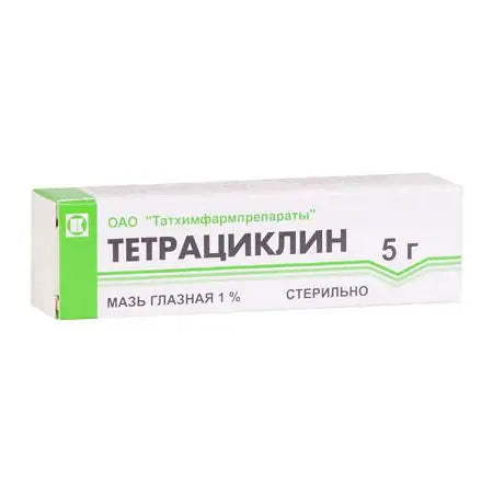 Tetracycline 1% Eye Ointment – 3 - 5 g
