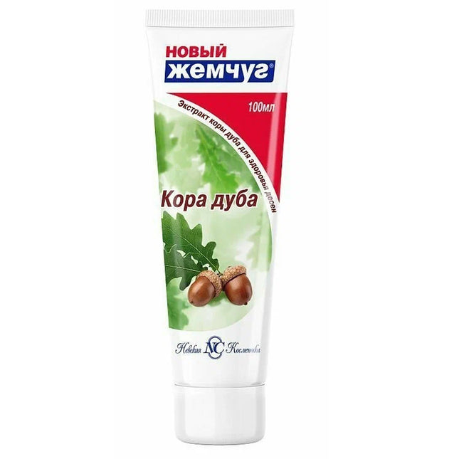 Toothpaste with Oak Bark "New Pearl", Nevskaya Kosmetika, 100ml
