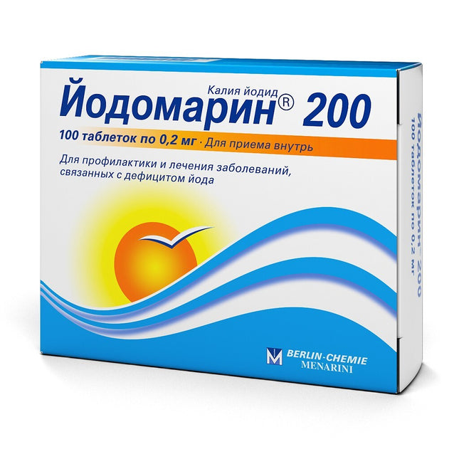 Iodomarin 100-200 mg tabs, 100 ct