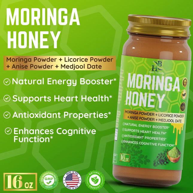 Moringa Honey – 16 oz