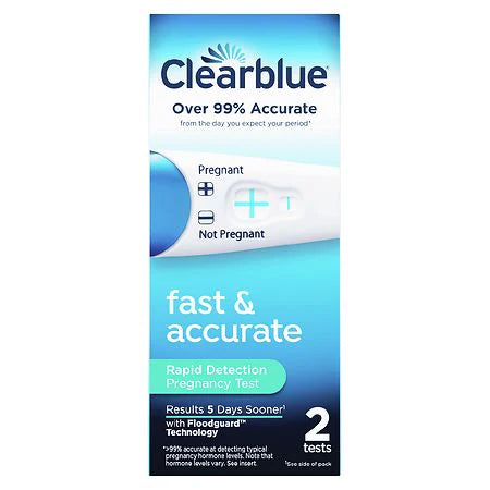 Clearblue® Early Detection Pregnancy Test – 2 Tests