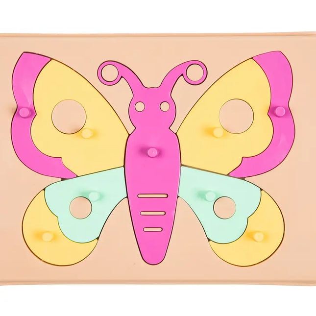 ELFIKI Baby Puzzles Eco Toy | BIO-Based Educational Puzzle for Toddlers 1+