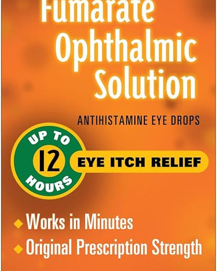 Ketotifen Allergy Eye Drops for Itchy, Red & Watery Eyes – 0.17 fl oz (5 mL)