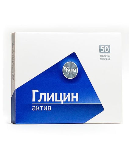 Glitsin 100 mg  50 Tablets (Глицин)