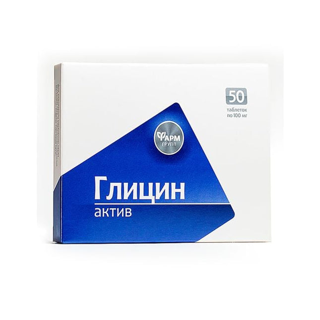 Glitsin 100 mg  50 Tablets (Глицин)