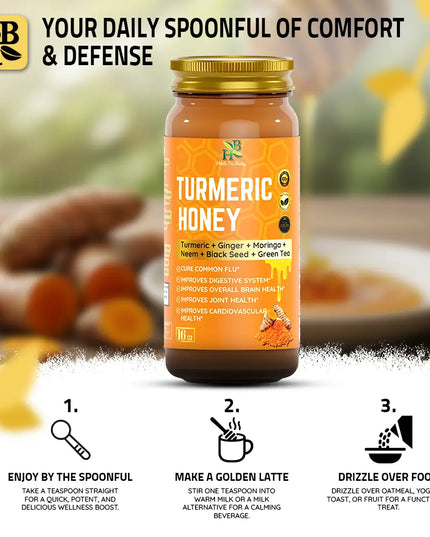 Turmeric Honey 16oz