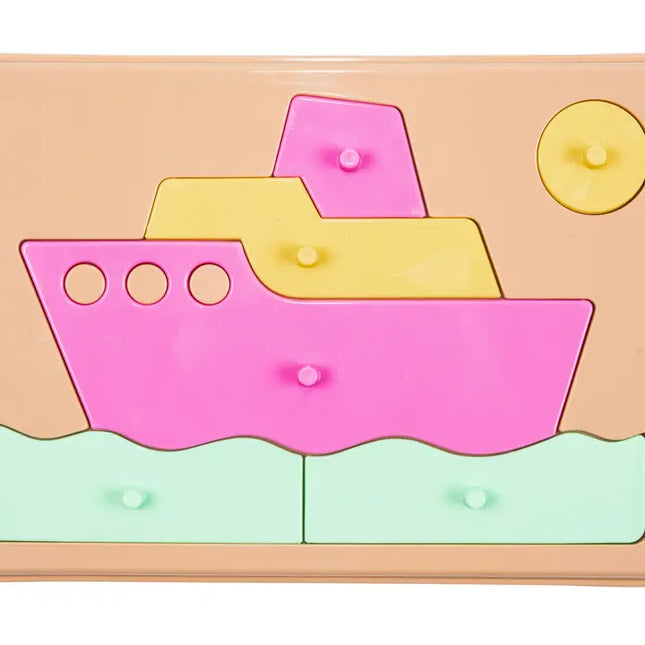 ELFIKI Baby Puzzles Eco Toy | BIO-Based Educational Puzzle for Toddlers 1+