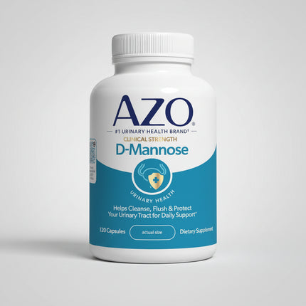 AZO D-Mannose Urinary Tract Health — 120 Capsules