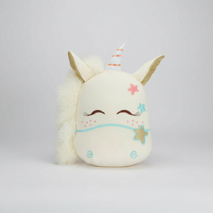 A fairy pillow - unicorn "Lilu" by Tigres will bring pleasure to its owner. &nbsp;It will become a good friend to your baby. &nbsp;The pillow is stylish, practical, soft, and pleasant to touch. &nbsp;The product can be used as an element of decor, as an accessory for rest, and as a toy for playtime. &nbsp;The pillow is made of environmentally friendly materials and it perfectly retains its shape after repeated washings.