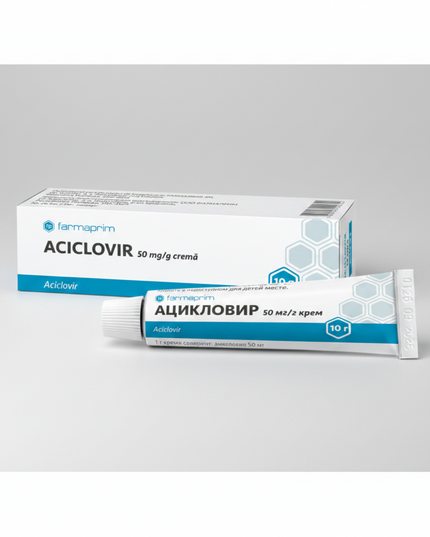 Aciclovir cream Herpes Cream 2.5%–5%is a topical antiviral preparation designed to support the care of primary and recurrent herpetic lesions affecting the skin and mucous membranes. It is commonly used for localized management of herpes virus manifestations, helping reduce discomfort, irritation, and lesion progression when applied early and consistently.