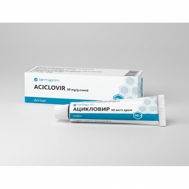Aciclovir cream Herpes Cream 2.5%–5%is a topical antiviral preparation designed to support the care of primary and recurrent herpetic lesions affecting the skin and mucous membranes. It is commonly used for localized management of herpes virus manifestations, helping reduce discomfort, irritation, and lesion progression when applied early and consistently.