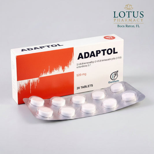 Adaptol Tablets 300-500 mg, 20 ct – Lotus Pharmacy & Kids Boutique