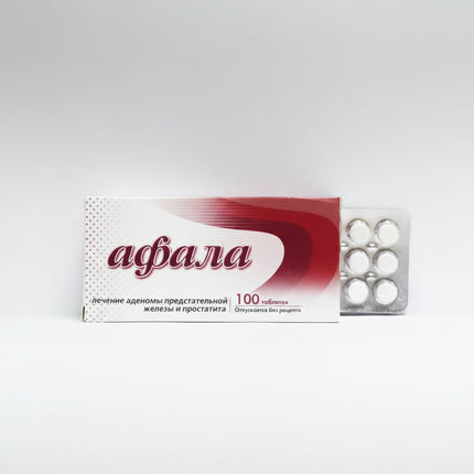 Afala is a homeopathic medicinal product formulated with affinity-purified antibodies targeting prostate-specific antigen (PSA). It is traditionally used to help support prostate health, improve urodynamics, and reduce inflammation and urinary symptoms associated with benign prostatic hyperplasia and chronic prostatitis