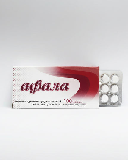 Afala is a homeopathic medicinal product formulated with affinity-purified antibodies targeting prostate-specific antigen (PSA). It is traditionally used to help support prostate health, improve urodynamics, and reduce inflammation and urinary symptoms associated with benign prostatic hyperplasia and chronic prostatitis