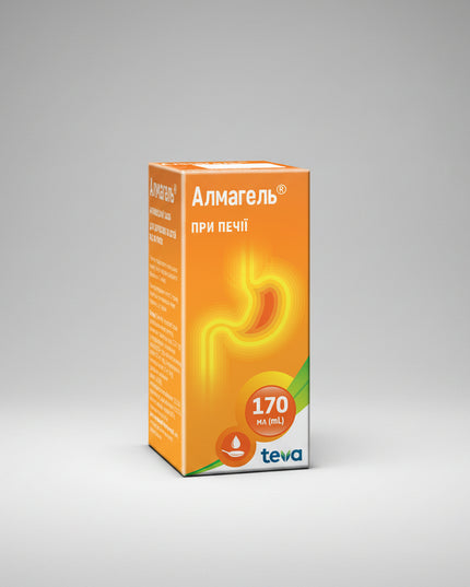 Almagel is an oral antacid suspension used to help relieve symptoms associated with excess stomach acid, including heartburn, acid reflux, gastritis, and stomach discomfort. The formula works by neutralizing gastric acid and protecting the stomach lining from irritation.