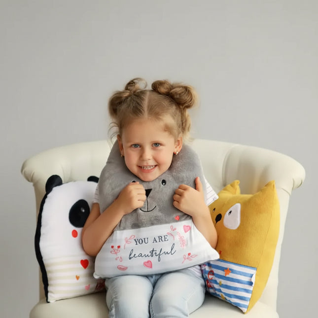 Animal Pillow Collection by Tigres will bring pleasure to its owner. &nbsp;It will become a good friend to your baby. &nbsp;The pillow is stylish, practical, soft, and pleasant to touch. &nbsp;The product can be used as an element of decor, as an accessory for rest, and as a toy for playtime. &nbsp;The pillow is made of environmentally friendly materials and it perfectly retains its shape after repeated washings.
